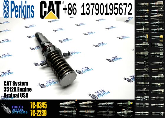 Genuine 10R-3053 2W5201 4P-9075 4P-9076 Injector Fuel 4P-9077 6I-3075 6I-4355 6i-4357 7C-0345 Fuel Injector for Ccaterpillar