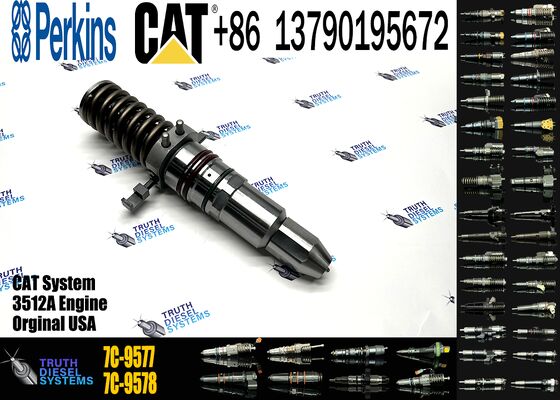 4W-3563 0R-2923 7E-3383 7C-4174 7C-9577 High Quality Fuel Injector Common Rail for 3500A Diesel Engine Injector Assembly