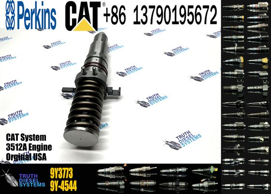 Fuel Injector 9Y3773 9Y-3773 0R2923 Common Rail Fuel Injector Construction Machinery Excavator Parts for 3508 3512 3516 Engine