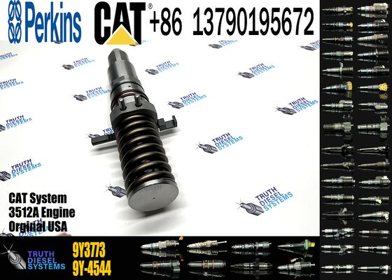 Fuel Injector 9Y3773 9Y-3773 0R2923 Common Rail Fuel Injector Construction Machinery Excavator Parts for 3508 3512 3516 Engine