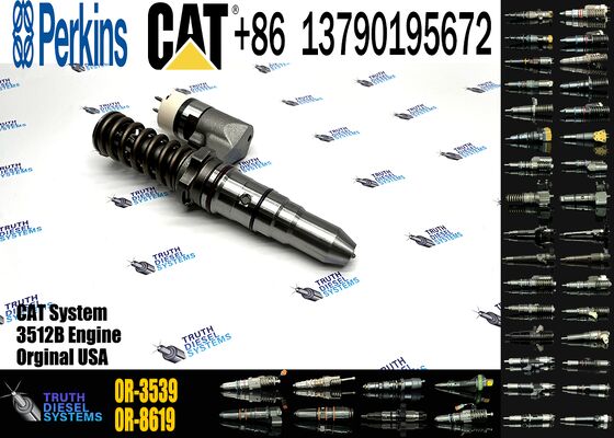 3512B Diesel Engine Parts Fuel Injector 162-8809 0R-3539 162-8813 386-1766 for CAT CCaterpillar Construction Machinery