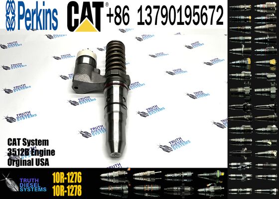 Excavator Parts 392-0215 Fuel Injector 3920215 10r-1276 10r1276 for Cat 3508b 3512b 3516b3512c 3516c Series
