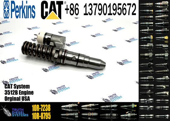 3512B Diesel Engine Parts Fuel Injector 162-8809 0R-3539 162-8813 386-1766   10R-8795for CAT CCaterpillar Construction Machinery