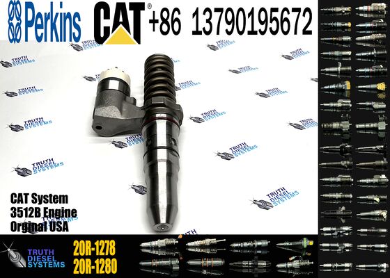 3512B Diesel Engine Parts Fuel Injector 162-8809 0R-3539 162-8813 386-1766 20R-1278 for CAT CCaterpillar Construction Machinery