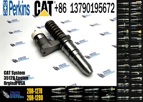 3512B Diesel Engine Parts Fuel Injector 162-8809 0R-3539 162-8813 386-1766 20R-1278 for CAT CCaterpillar Construction Machinery