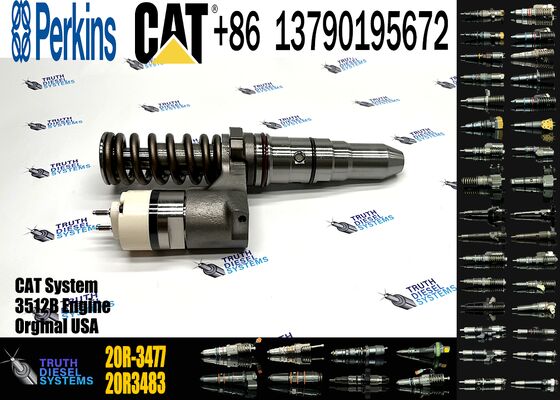 3512B Diesel Engine Parts Fuel Injector  20R-3477 162-8809 0R-3539 162-8813 386-1766 for CAT CCaterpillar Construction Machinery