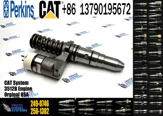CCaterpillar Excavator Engine Fuel Injectors: 249-0707, 249-0708, 2490708, 249-0712, 249-0713, 249-0746, 250-1302, 250-1303