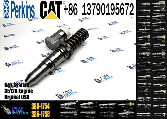 Best-selling and Durable Construction Machinery Fuel Injector 386-1754 386-1771 386-1767 for CCaterpillar CAT 3508B 3512B Engine