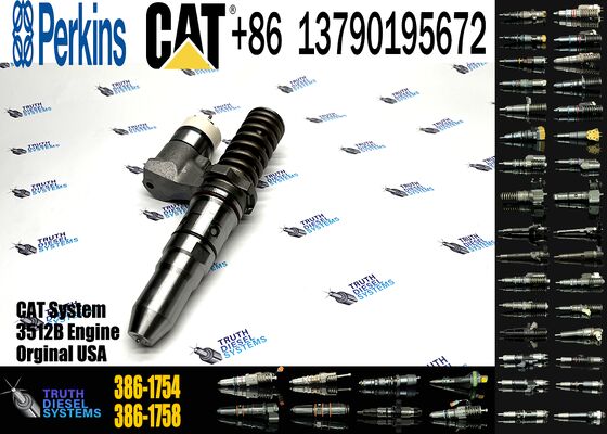 Best-selling and Durable Construction Machinery Fuel Injector 386-1754 386-1771 386-1767 for CCaterpillar CAT 3508B 3512B Engine