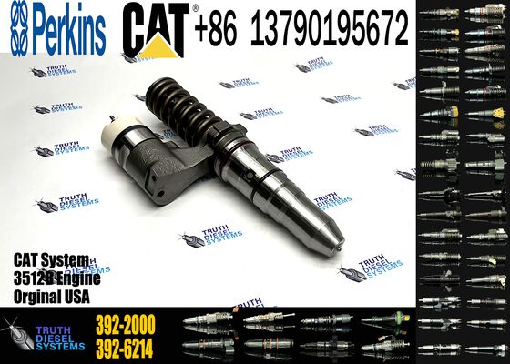 Excavator Engine Spare Parts Diesel Fuel Injector 392-2000 392-0201 392-0202 392-0204 170-5240 for CAT Engine