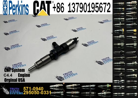 2957001200 5710940 Common Rail Diesel Fuel Injector 571-0940 295700-1200 for Perkins C4.4 Engine