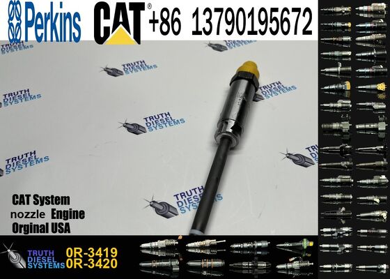 Fuel Injector Pencil 4W7015 4W-7015 For erpillar Later Model 3204 Engine 0R--1742 0R-3419