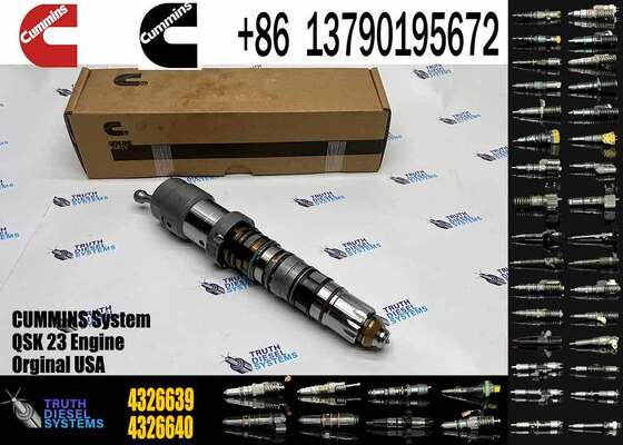 CUMMINS High Quality Fuel Injector 4954801 4326639 4921360 4088430 for Engine QSK78 Generator HSK78G