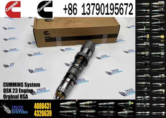 CUMMINS 4062090 Diesel Engine Common Rail QSX23 Fuel Injector 4077076 4902827 4088431 4076533