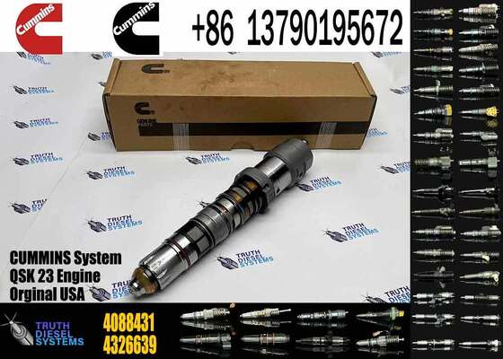 CUMMINS 4062090 Diesel Engine Common Rail QSX23 Fuel Injector 4077076 4902827 4088431 4076533