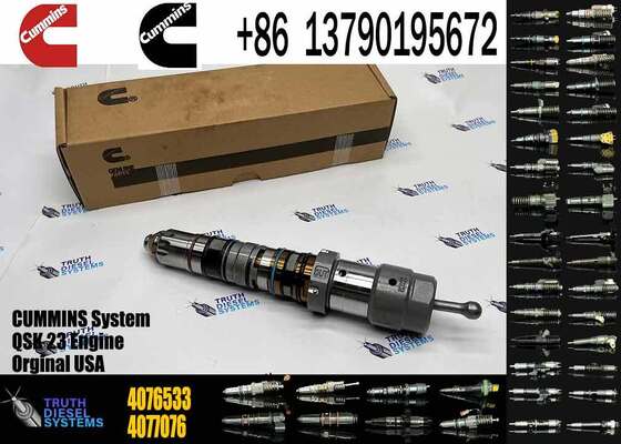 CUMMINSDiesel Fuel Injectors for QSK23 Engine 4326780 4088428 4326781 4088427 4088416 4076533 4001813 4087893