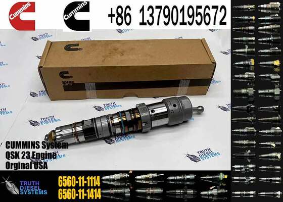 CUMMINS Common Rail Fuel Injector Nozzle 6560-11-1114 6560-11-1112 6560-11-1113 for PC1250 D375 H465-7 Engine 6D170