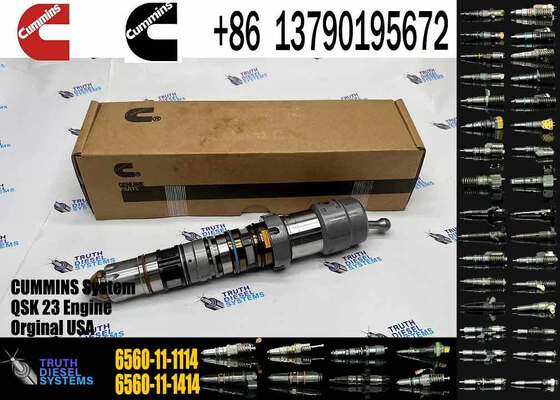 CUMMINS Common Rail Fuel Injector Nozzle 6560-11-1114 6560-11-1112 6560-11-1113 for PC1250 D375 H465-7 Engine 6D170
