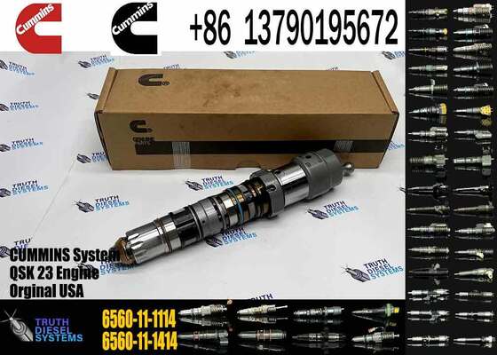 CUMMINS Common Rail Fuel Injector Nozzle 6560-11-1114 6560-11-1112 6560-11-1113 for PC1250 D375 H465-7 Engine 6D170