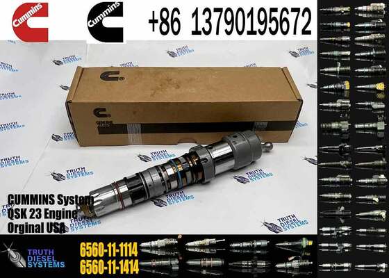 CUMMINS Common Rail Fuel Injector Nozzle 6560-11-1114 6560-11-1112 6560-11-1113 for PC1250 D375 H465-7 Engine 6D170