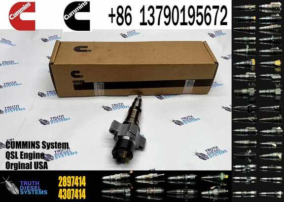 CUMMINS High-quality Auto Parts Common Rail Injector for ISL CM556 G8.3 CM558 CM2350 L102 QSL9 Engine 2897414 4327072 4821827 4928421 2872331