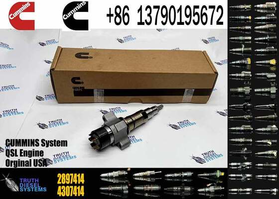 CUMMINS High-quality Auto Parts Common Rail Injector for ISL CM556 G8.3 CM558 CM2350 L102 QSL9 Engine 2897414 4327072 4821827 4928421 2872331