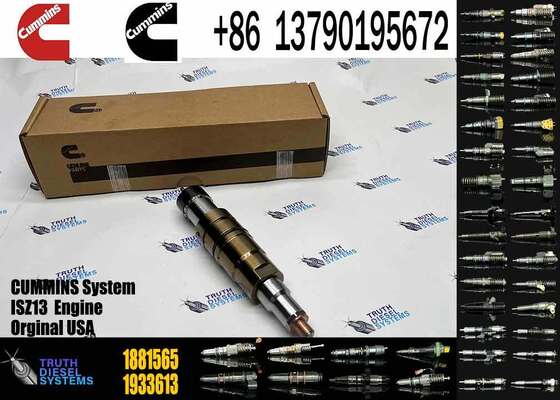 CUMMINS 1881565 Common Rail Fuel Injector 2086663 1933613 1881565 2894920 for DC13 DC16 Diesel Engine