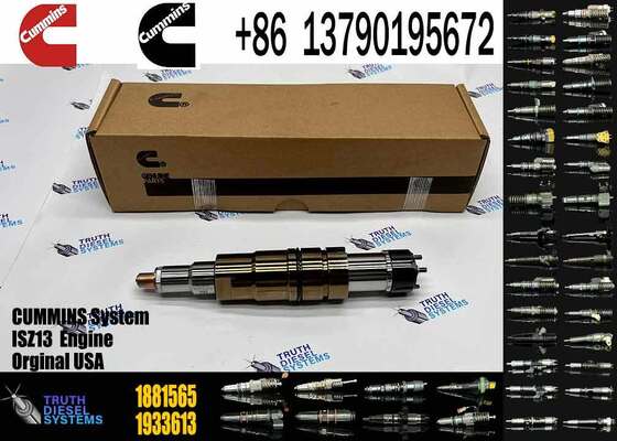 CUMMINS 1881565 Common Rail Fuel Injector 2086663 1933613 1881565 2894920 for DC13 DC16 Diesel Engine