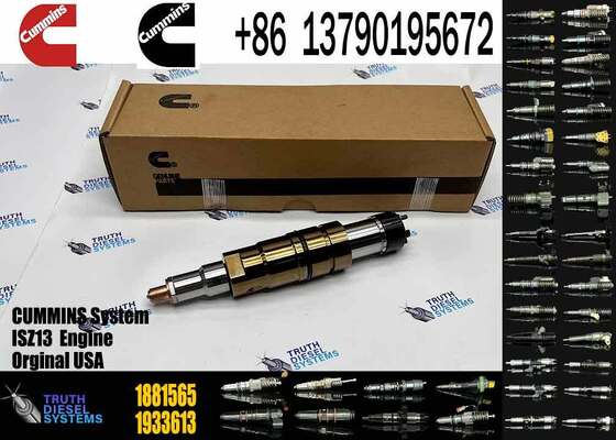 CUMMINS 1881565 Common Rail Fuel Injector 2086663 1933613 1881565 2894920 for DC13 DC16 Diesel Engine