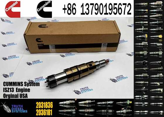 CUMMINS New Diesel Common Rail Injector OE Quality 1933613 2031836 1877425 1933613 0574380 2029622 for Scania XPI DC9 DC13 DC16 Engine