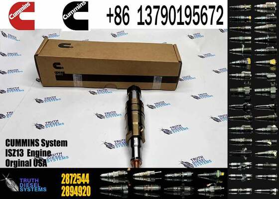 CUMMINS 6PCS 2872544 2872544NX 2872544RX 2872544PX CR Fuel Injector for Cummins ISX12 ISX11.9 QSX11.9 ISZ13 QSZ13 CM2150 CM2250 Engine