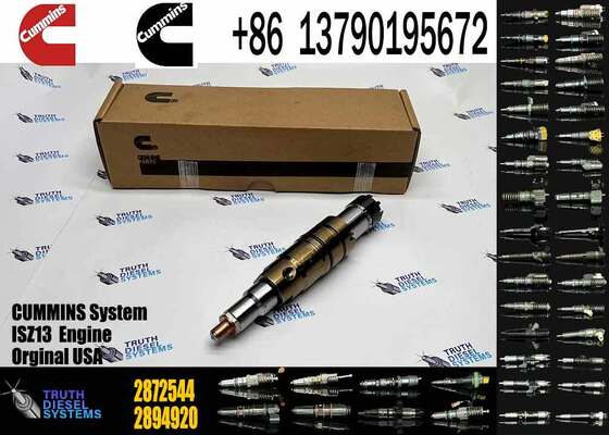 CUMMINS 6PCS 2872544 2872544NX 2872544RX 2872544PX CR Fuel Injector for Cummins ISX12 ISX11.9 QSX11.9 ISZ13 QSZ13 CM2150 CM2250 Engine