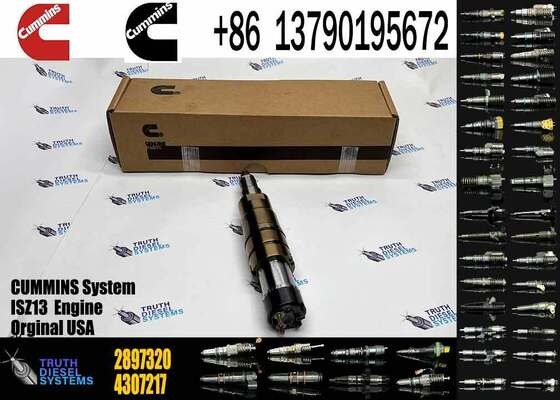 CUMMINS 2897320 5579417 2894920 5579415 2488244 Fuel Injector for Cummins ISX15 QSX15 DC09 DC13 DC16 Excavator Machinery Parts