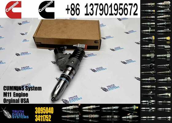 CUMMINS 4088327 4088665 3411753 3095040 3080429 3411756 4061851 4062567 Diesel Engine Fuel Injector For Cummins M11 QSM ISM QSM11 ISM11