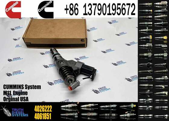 CUMMINS 3087557 3411758 4903319 3095040 3411845 4903472 3411752 4026222 4928171 3037772 Engine Fuel Injector For Cummins M11 ISM11 QSM11