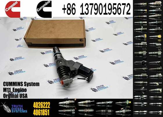 CUMMINS 3087557 3411758 4903319 3095040 3411845 4903472 3411752 4026222 4928171 3037772 Engine Fuel Injector For Cummins M11 ISM11 QSM11