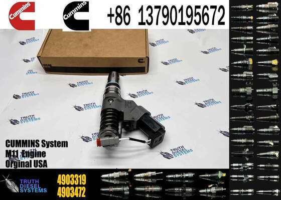 CUMMINS 3087557 3411758 4903319 3095040 3411845 4903472 3411752 4026222 4928171 3037772 Engine Fuel Injector For Cummins M11 ISM11 QSM11