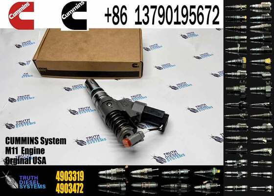 CUMMINS 3087557 3411758 4903319 3095040 3411845 4903472 3411752 4026222 4928171 3037772 Engine Fuel Injector For Cummins M11 ISM11 QSM11