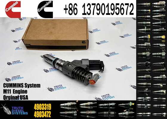 CUMMINS 3087557 3411758 4903319 3095040 3411845 4903472 3411752 4026222 4928171 3037772 Engine Fuel Injector For Cummins M11 ISM11 QSM11