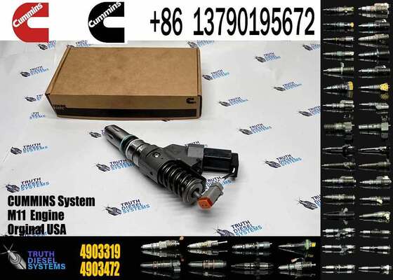 CUMMINS 3087557 3411758 4903319 3095040 3411845 4903472 3411752 4026222 4928171 3037772 Engine Fuel Injector For Cummins M11 ISM11 QSM11