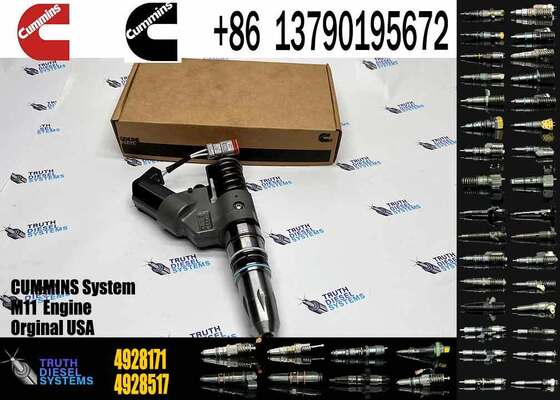CUMMINS Excavator Parts Suppliers Qsm11 Injector 4903472 4903319 4928171 4902921 for Excavator Spare Parts Construction Machinery Parts
