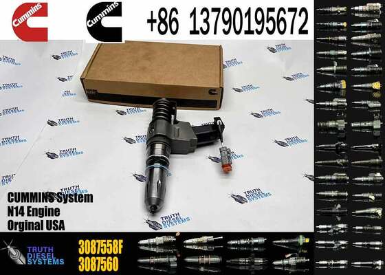 CUMMINS 3087560 3411381 3411764 4307776 3073995F 3087558F 3087733 3411385 3411765 Fuel Injector Assembly Excavator Attachment for N14