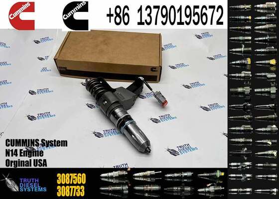 CUMMINS 3080766 3083622 3083846 3087560 3087733 3095086 3095086 3411691 3411759 3411760 N14 NH NT 14.0L INJECTOR for cummins Engine Part