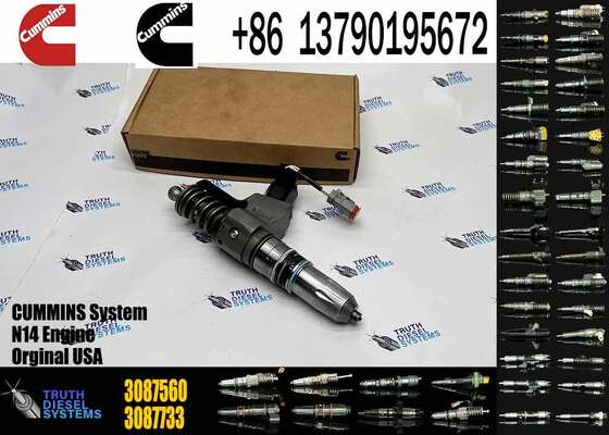 CUMMINS 3080766 3083622 3083846 3087560 3087733 3095086 3095086 3411691 3411759 3411760 N14 NH NT 14.0L INJECTOR for cummins Engine Part