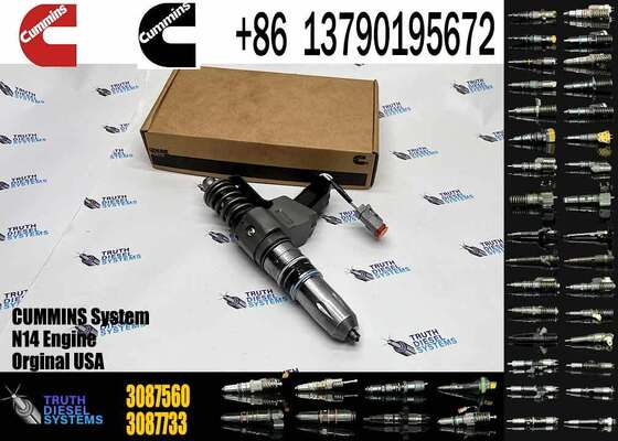 CUMMINS 3080766 3083622 3083846 3087560 3087733 3095086 3095086 3411691 3411759 3411760 N14 NH NT 14.0L INJECTOR for cummins Engine Part