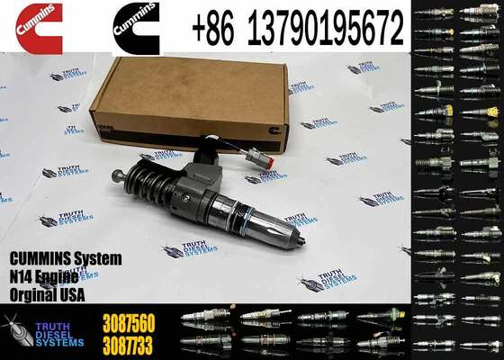 CUMMINS 3080766 3083622 3083846 3087560 3087733 3095086 3095086 3411691 3411759 3411760 N14 NH NT 14.0L INJECTOR for cummins Engine Part