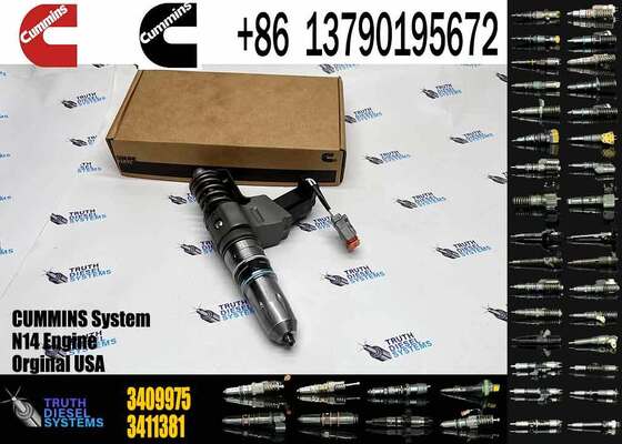 CUMMINS High Quality N14 Construction Machinery Diesel Engine Spare Parts Fuel Injector 3411762 3083662 3409975 4307516