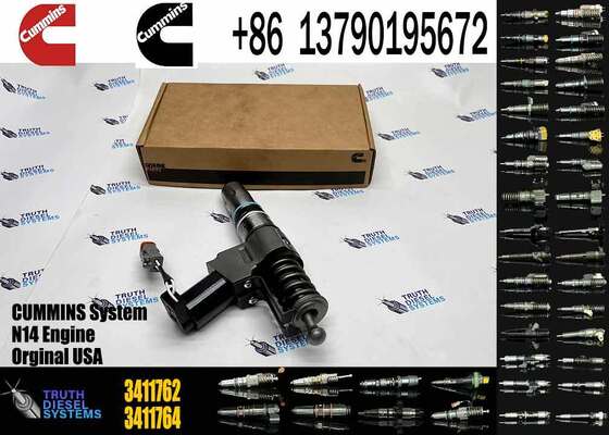 CUMMINS Excavator Engine Spare Parts Fuel Injector 3411759 3411762 3411845 4026222 3411767T 4384360 4307776 for N14 Engine
