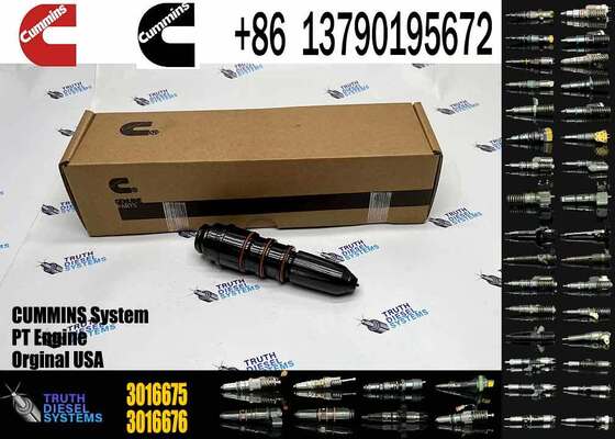 CUMMINS Diesel Fuel Injector Injector Nozzle 3016675 3003958 for K19 PT Diesel Engine Parts Construction Machinery Parts