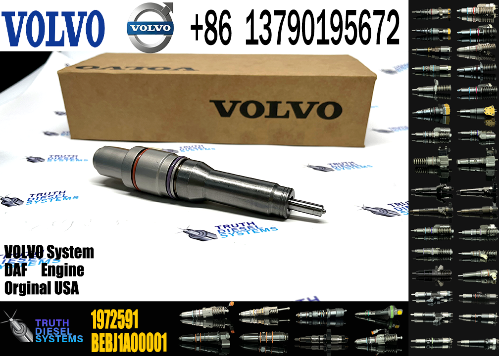 Mx11 Injectors Fuel Injector 1972591 for Paccar MX11 MX13 Engine DAF CF410 CF440 CF460 ...